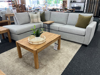 Raven 3Seater with Corner Extension Chaise in Massimo Pumice