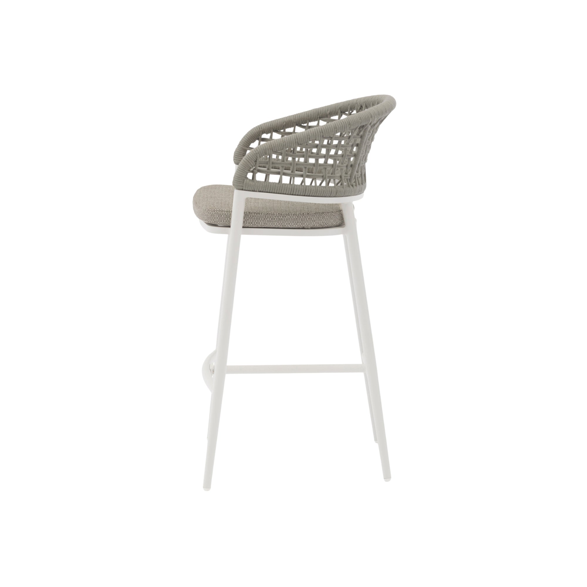 Ibis Outdoor Bar Chair - White