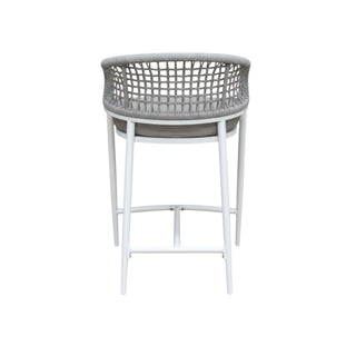 Counter STool White Back