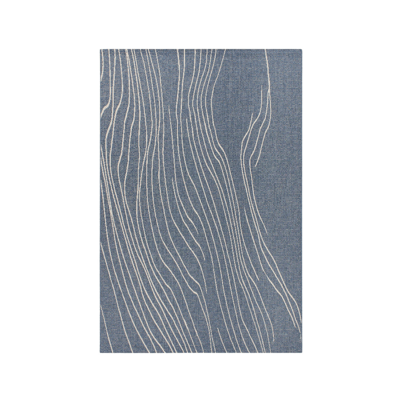 Indoor/Outdoor Rug in Ocean Tones