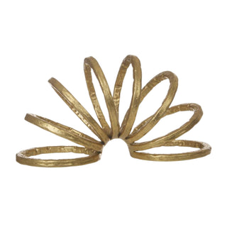 Iron Slinky Sculpture