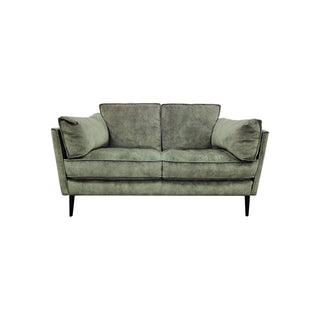 Lawson Moss Green Velvet 2 Seater Sofa