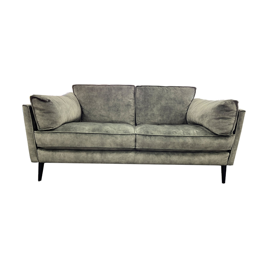 Lawson 3-Seater Moss Green velvet Fabric Sofa