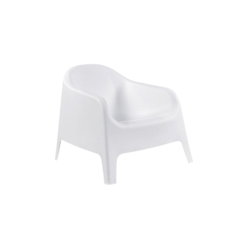 Lax Outdoor Chair in White