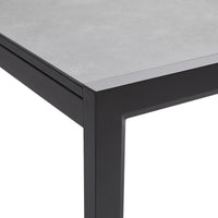Outdoor Charcoal table that can extend with ceramic top