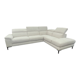 Marley 2pc Sofa Chaise - Urban Sofa - Milan Soft Beige Fabric
