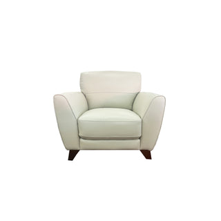 Marple Armchair in Taupe Leather
