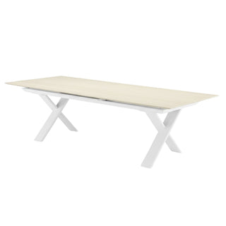 Miami Outdoor Extension Table 240/300x100 - White