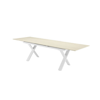 Miami Outdoor Extension Table 240/300x100 - White