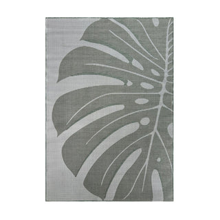 Green Monstera Rug