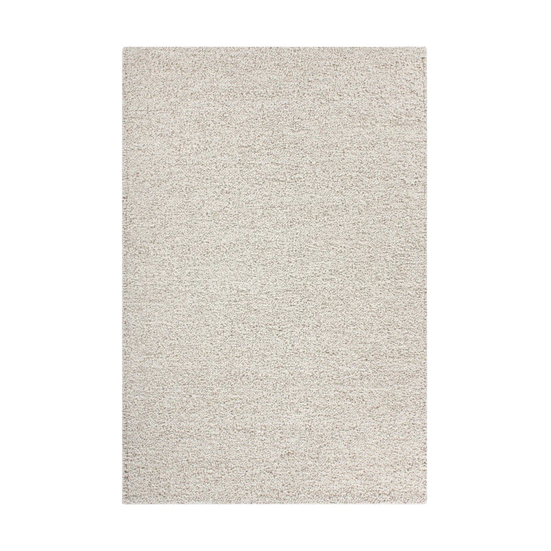 Beige Textured Rug 100% NZ Wool