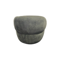 Munro Auto-Return Swivel Tub Chair - Forest Green Velvet