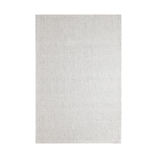 Gray textured rug on a white background