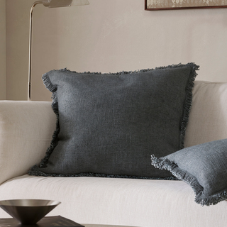 Cushion - Dover with Feather Inner - Slate