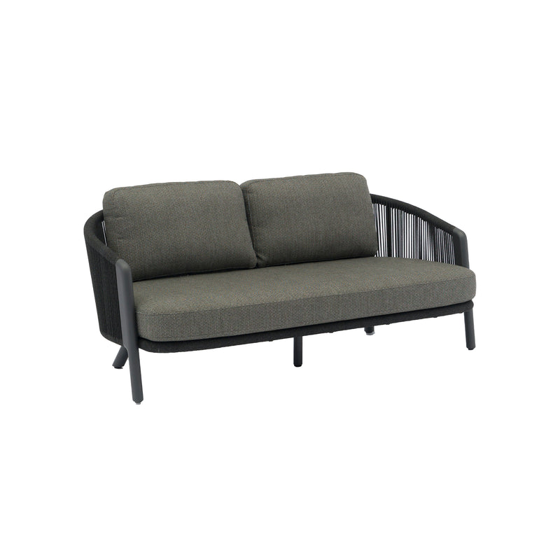 Orua Outdoor 2-Seater Sofa - Charcoal