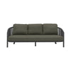 Orua Outdoor 3-Seater Sofa - Charcoal