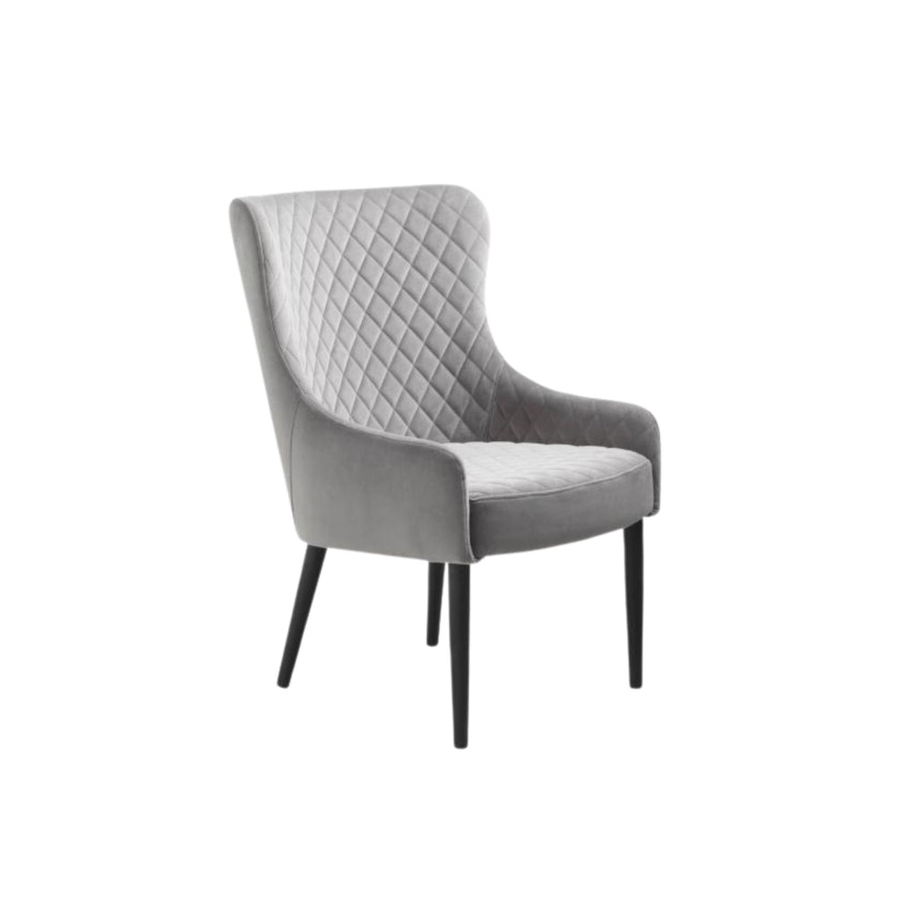 Ottowa Lounge Chair - Grey Fabric