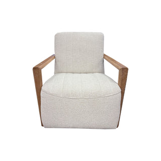 Otto Swivel Occasional Chair - Urban Sofa - Milan Soft Beige Fabric