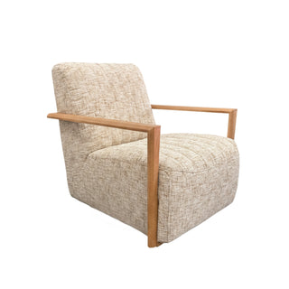 Otto Swivel Chair w. 360 Swivel - Urban Sofa - Odyssey Marzipan Fabric