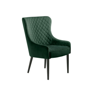 Ottowa Lounge Chair - Green Velvet Fabric