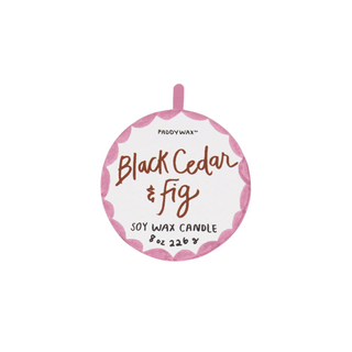 Paddywax Tiger Candle Black Cedar and Fig