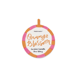 Padywax Sun Design Candle Orange Blossom, Bergamot & Rosewood Fragrance
