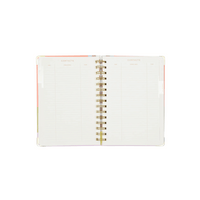 Planner Journal - Undated - Orange and Peach