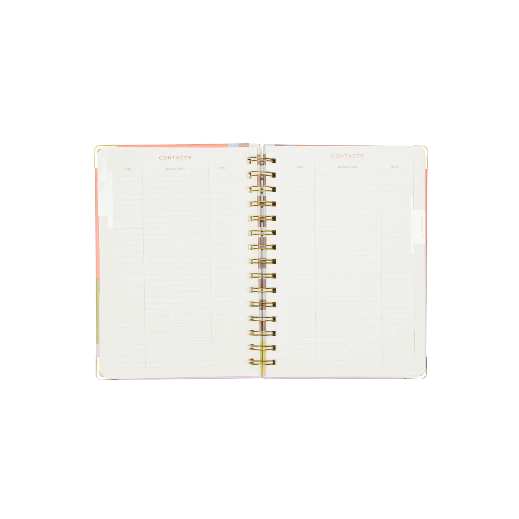 Planner Journal - Undated - Orange and Peach