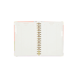 Planner Journal - Undated - Orange and Peach