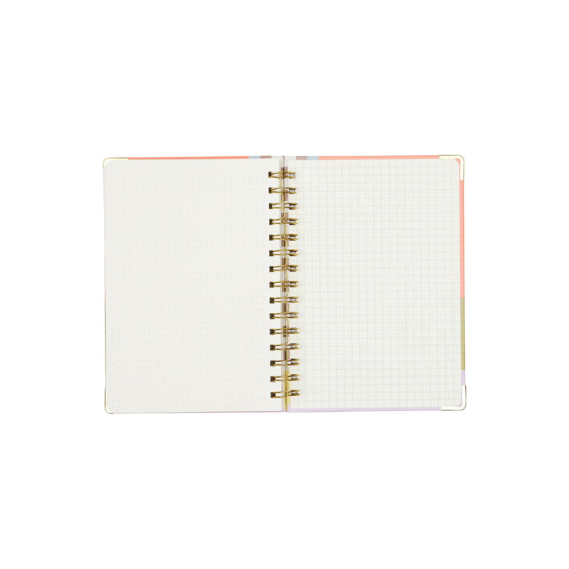 Planner Journal - Undated - Orange and Peach