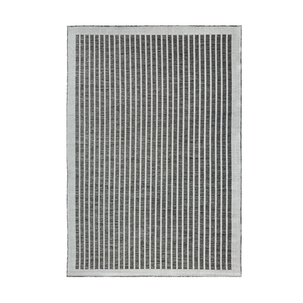 Porto Linha Grey 100% Polypropylene Indoor/Outdoor Rug | Outdoor Rugs ...