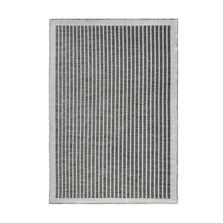 Rectangular air filter with a grid pattern on a white background