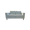 Prague NZ Made lounge suite in Seafoam narla fabric