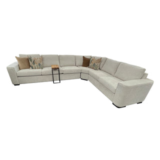 Regent 3PC NZ Made Lounge with curved corner