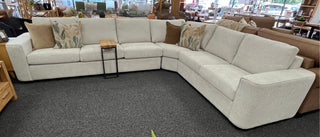 Regent 3PC NZ Made Lounge with curved corner