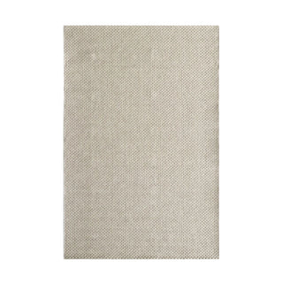 Beige textured rug on a white background