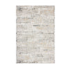 Textured area rug with a pattern on a white background