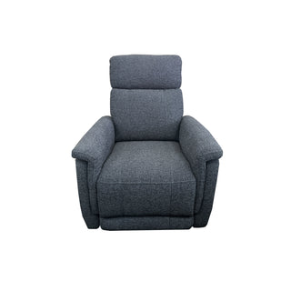 Salerno Recliner in Believe Navy Fabric