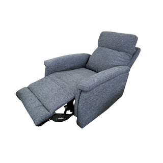 Salerno Recliner in Believe Navy Fabric