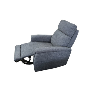 Salerno Recliner in Believe Navy Fabric