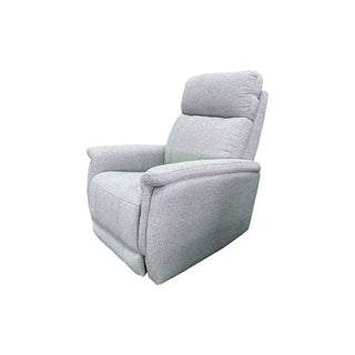 Salerno Power Recliner with Power Headrest - Urban Sofa - Believe Pearl River Fabric