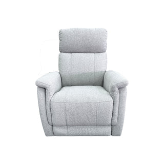 Salerno Power Recliner with Power Headrest - Urban Sofa - Believe Pearl River Fabric