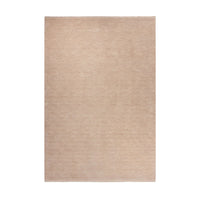 Beige rug on a white background
