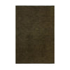 Moss Coloured rectangular rug on a white background