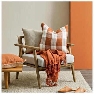 Serenade Throw in Rust