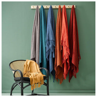 Serenade Throw in Charcoal