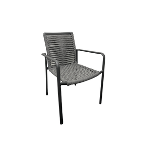 Sicily rope chair charcoal