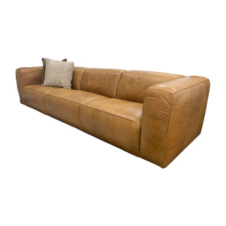 Soho 3-Str Sofa in Antique Tan Leather