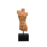 Standing Wooden Bust Male