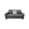 Stevo 4+2.75 Seater NZ MAde Lounge Suite in Eastwood Chocolate Fabric